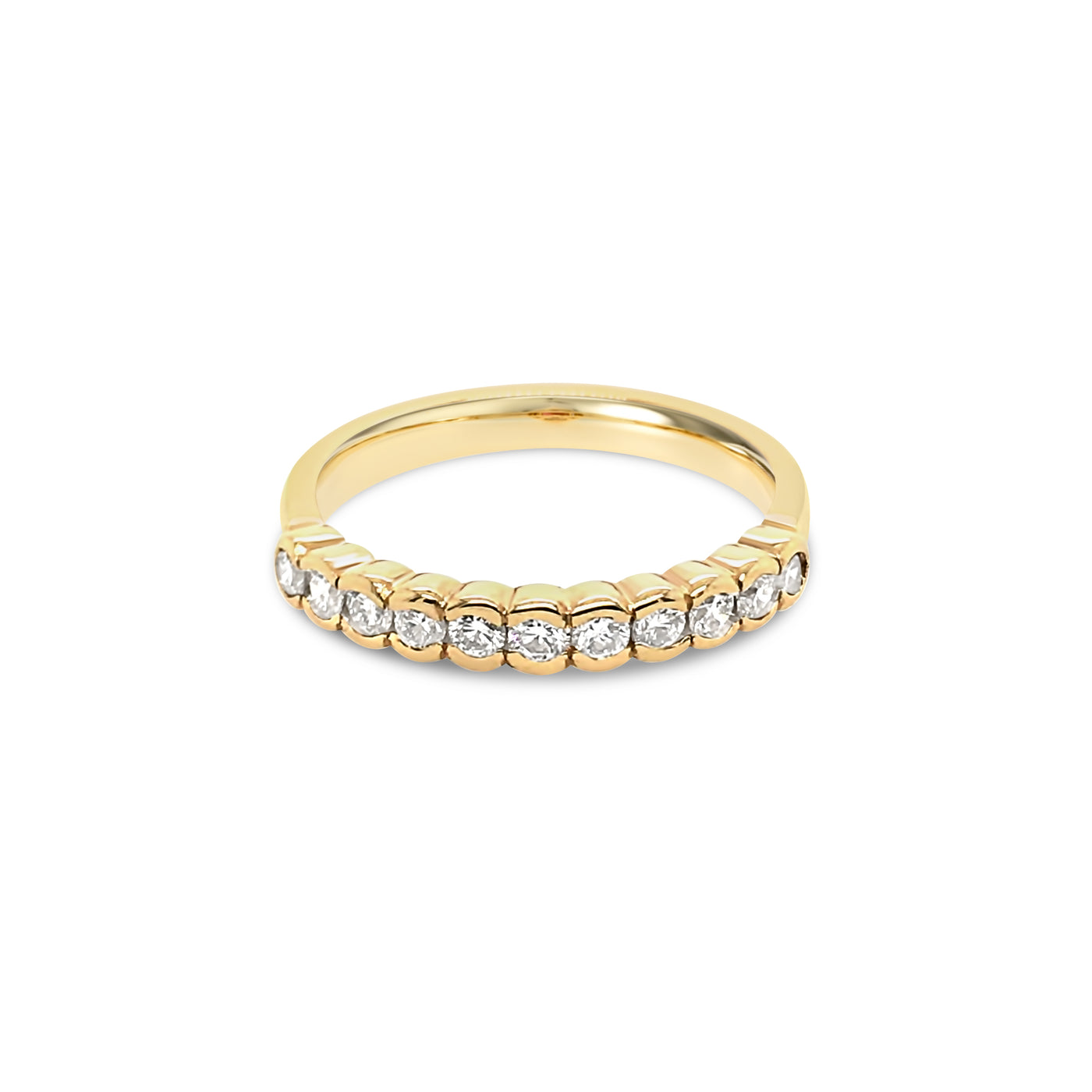 Diamond Band in 9ct Gold